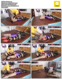 逸客绳屋 超紧直臂挣扎无用